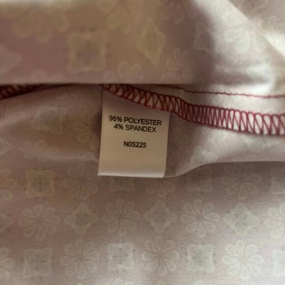 Appleseed's Pink Patterned Long Sleeve Blouse Size 1X - Picture 4 of 10